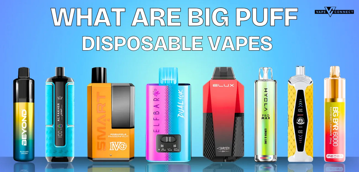 What Are Big Puff Disposable Vapes?