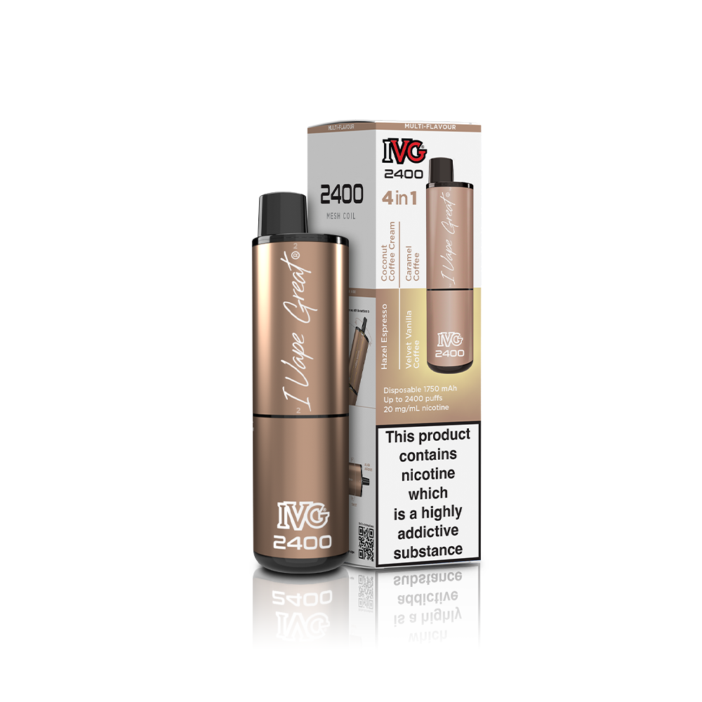 IVG 2400 Coffee Edition 4 in 1 Disposable Vape