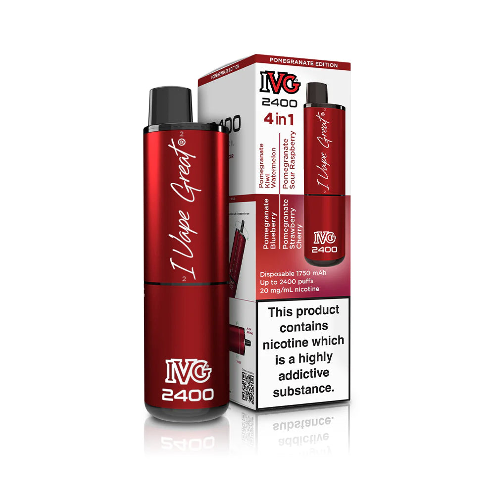 IVG 2400 Pomegranate Edition Disposable -