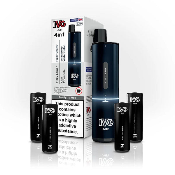 IVG Air 4 in 1 Rechargeable Vape Starter Kit - £9.99 Any 3 for £25.99 ...