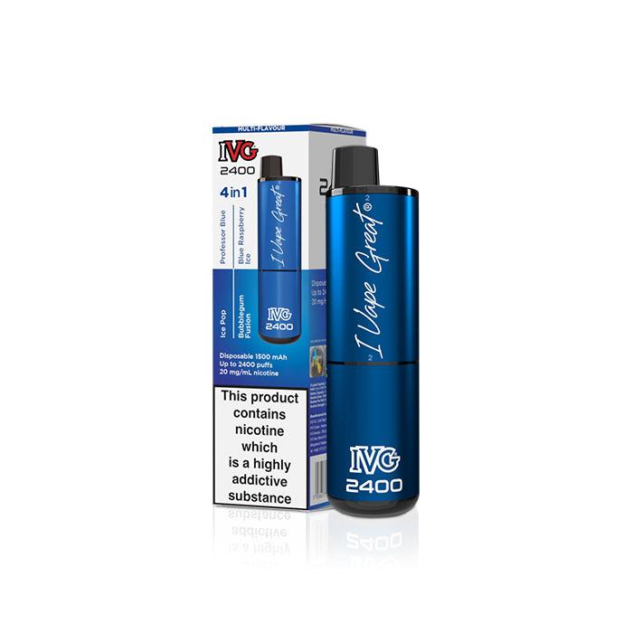 IVG 2400 Blue Edition 4 in 1 Disposable