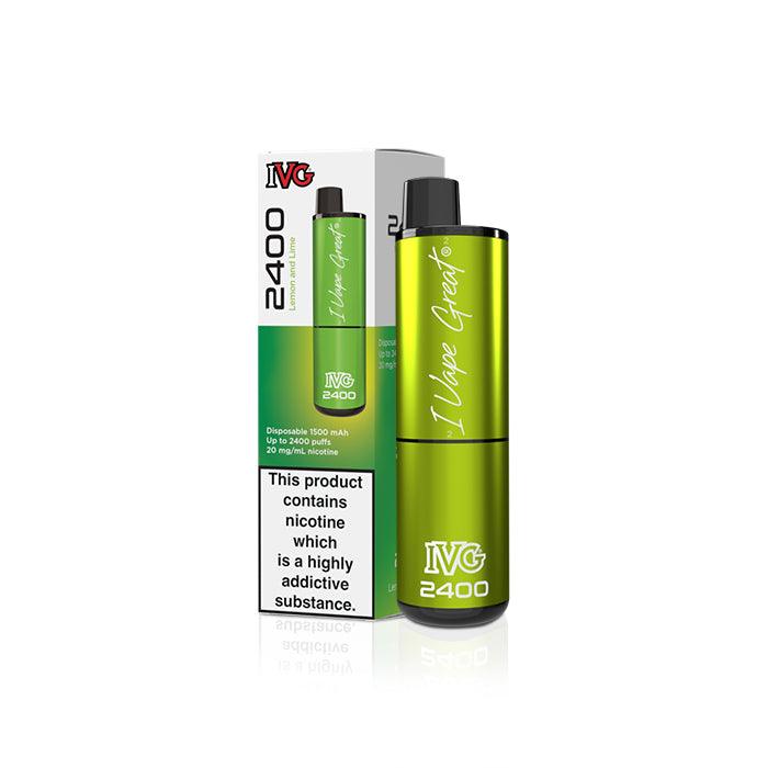 IVG 2400 Lemon Lime 4 in 1 Disposable