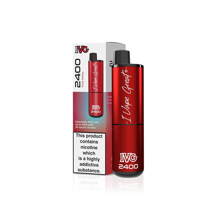 IVG 2400 Fizzy Cherry 4 in 1 Disposable