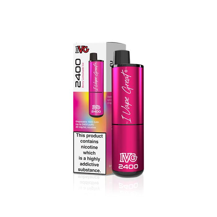 IVG 2400 Berry Lemonade 4 in 1 Disposable